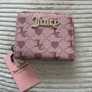 Juicy Couture “Juicy Forever” Zip Around Wallet - Dusty Blush.